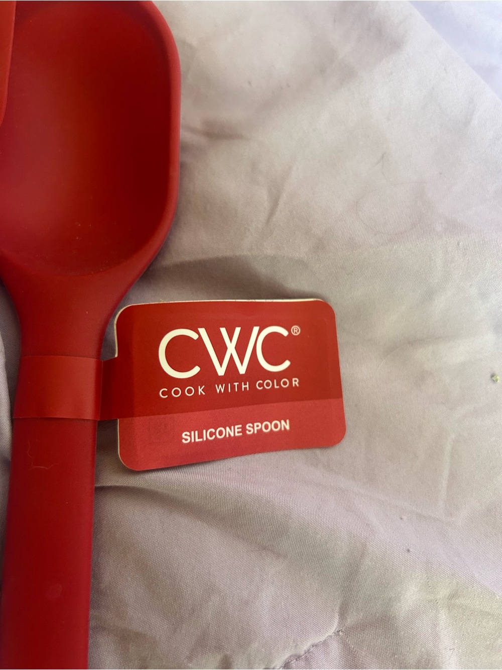 CWC Red Silicone Cooking Utensil Set - 3 Piece - Picture 2 of 3